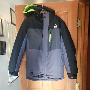 Gerry Weber Black and Gray Kids Snow Jacket with Inner & Outer Coat